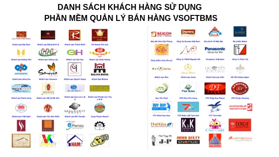 DANH SÁCH KHÁCH HÀNG SỬ DỤNG PHẦN MỀM QUẢN LÝ BÁN HÀNG VSOFTBMS